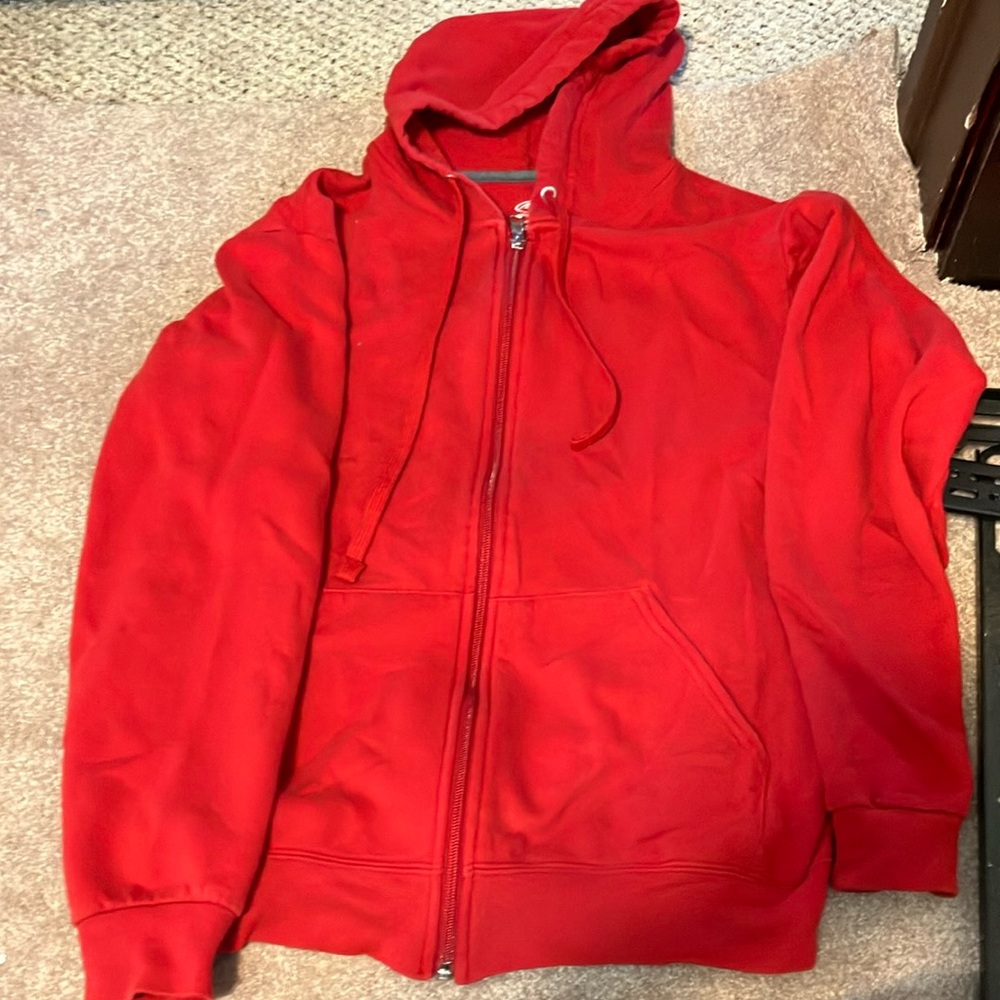 Athletic Works Red Fleece Hoodie